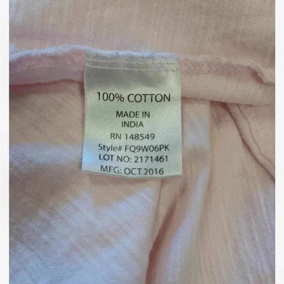 Free Planet Pink Short  Sleeve Top Shirt Size Medium - Picture 6 of 8